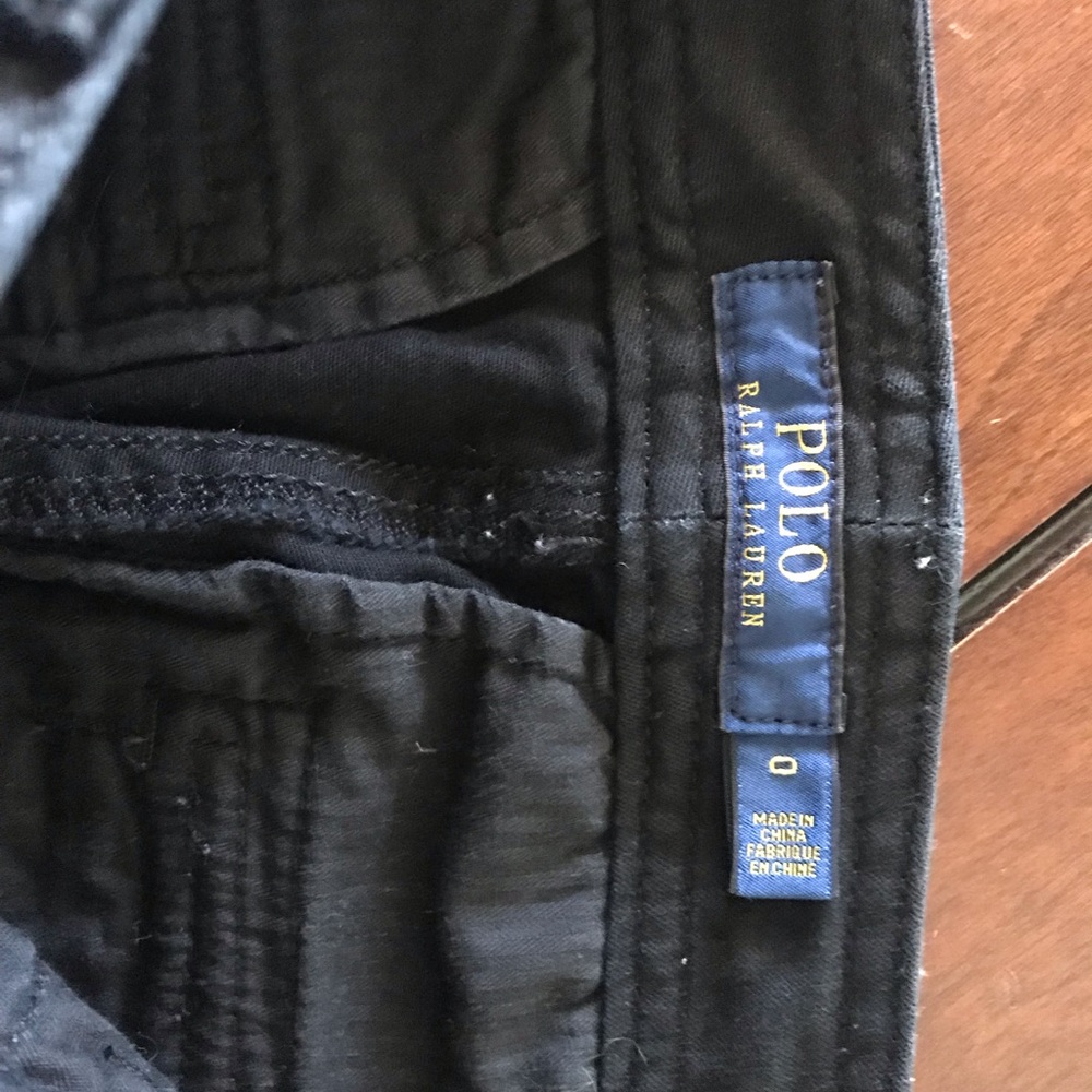 Women’s Ralph Lauren black zipper denim sz0 - Picture 7 of 8